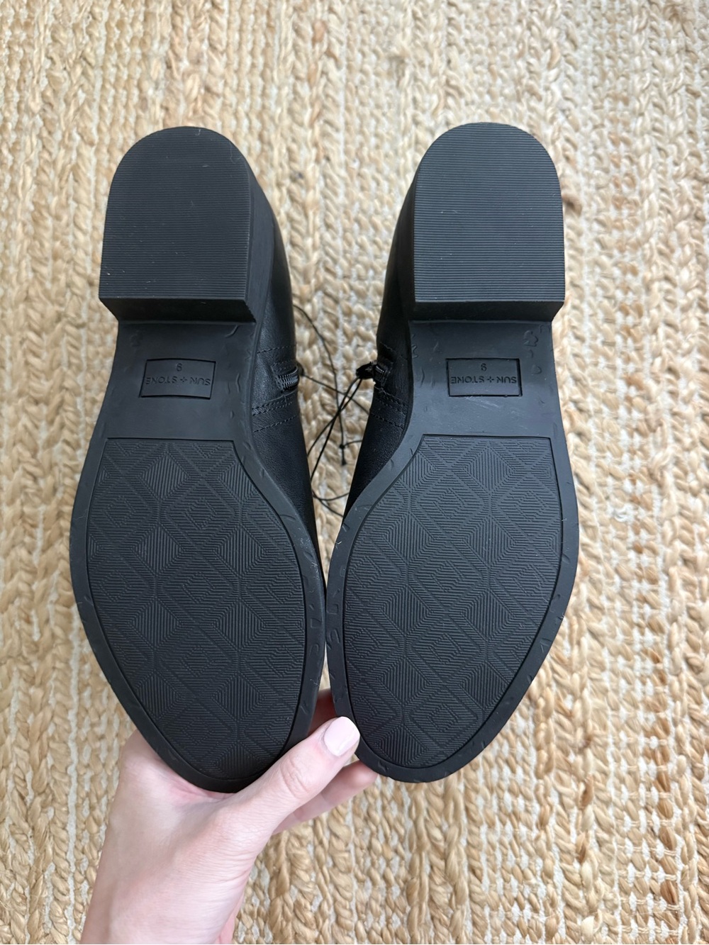 Sun + Stone Women’s Black Booties - Picture 3 of 4
